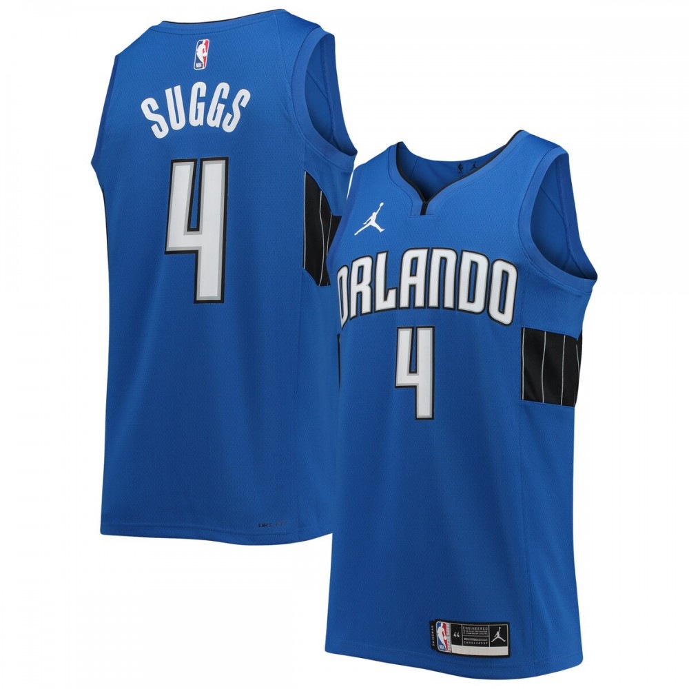 Jalen Suggs Orlando Magic Jordan Brand 2021/22 Swingman Jersey - Statement Edition - Blue-Pro Kit Vault | Brand New 26/27 Sports Jerseys